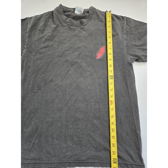 Grateful Dead T Shirt Hanes Heavyweight PLAY DEAD 1999 BLACK Fader Medium - Picture 13 of 13